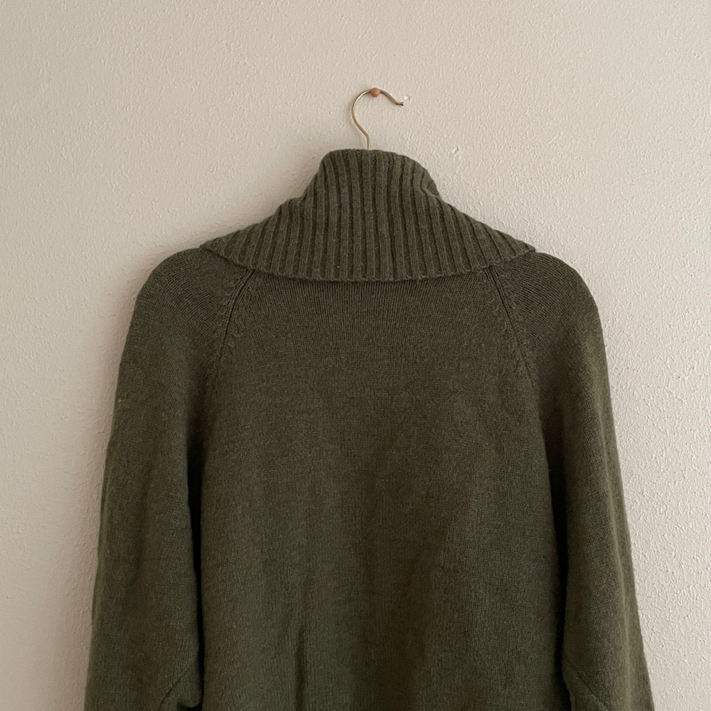 Elan Crop Sweater Open Front Cardigan - Picture 9 of 15